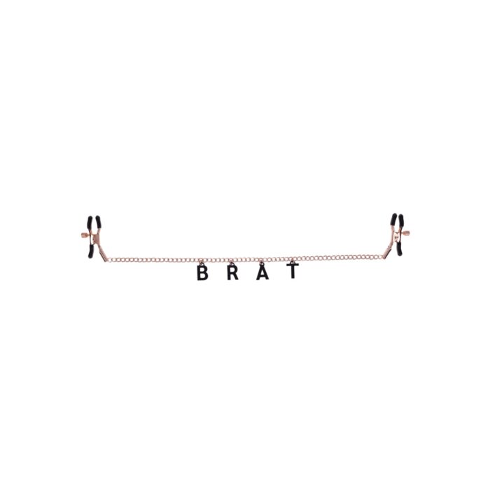 S&M Brat Charmed Nipple Clamps