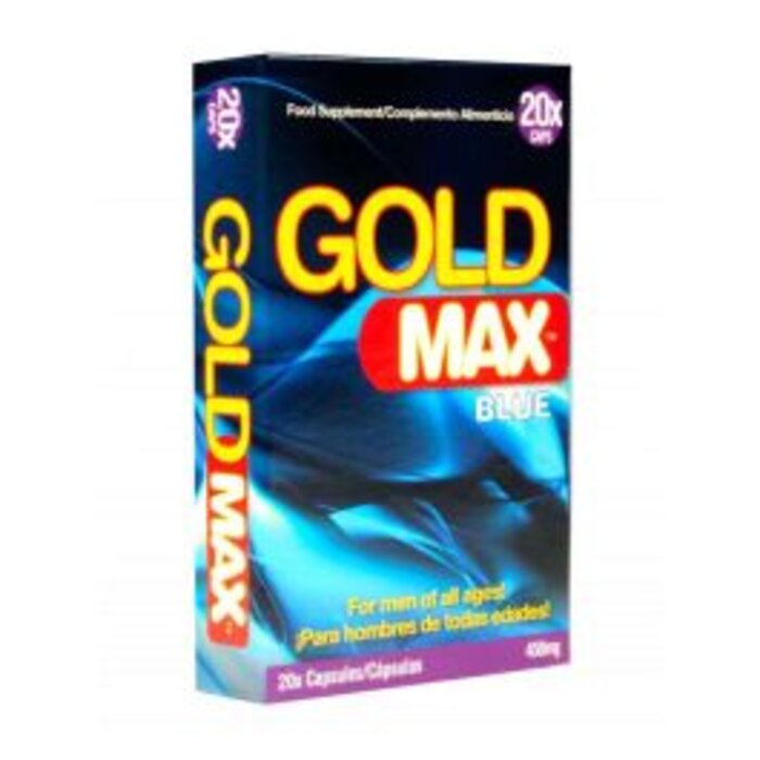 Gold Max Pills - 20 Capsules (450mg pill pack)