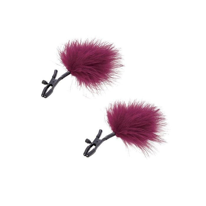 Enchanted Feather Nipple Clamps