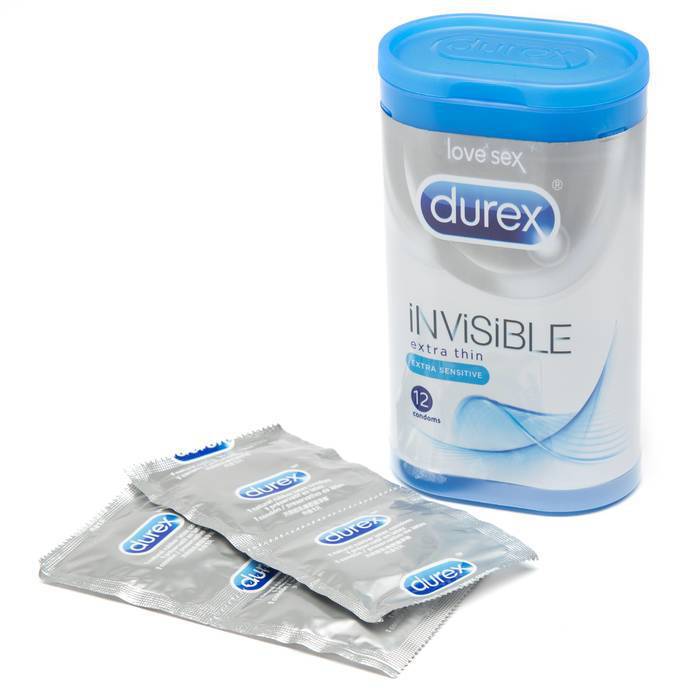 Durex Invisible Extra Sensitive Condoms (12 Pack)