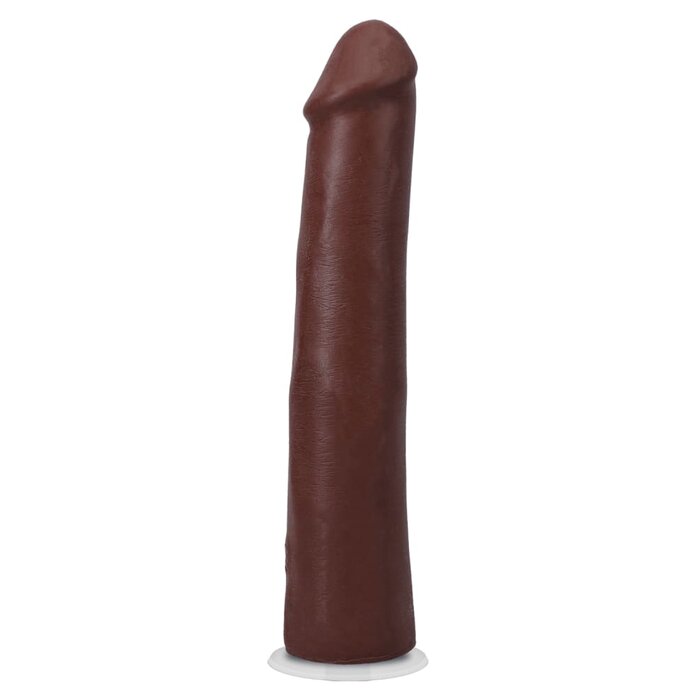 The Realistic Cock - With Removable Vac-U-Lock Suction Cup - ULTRASKYN - 9" - Chocolate