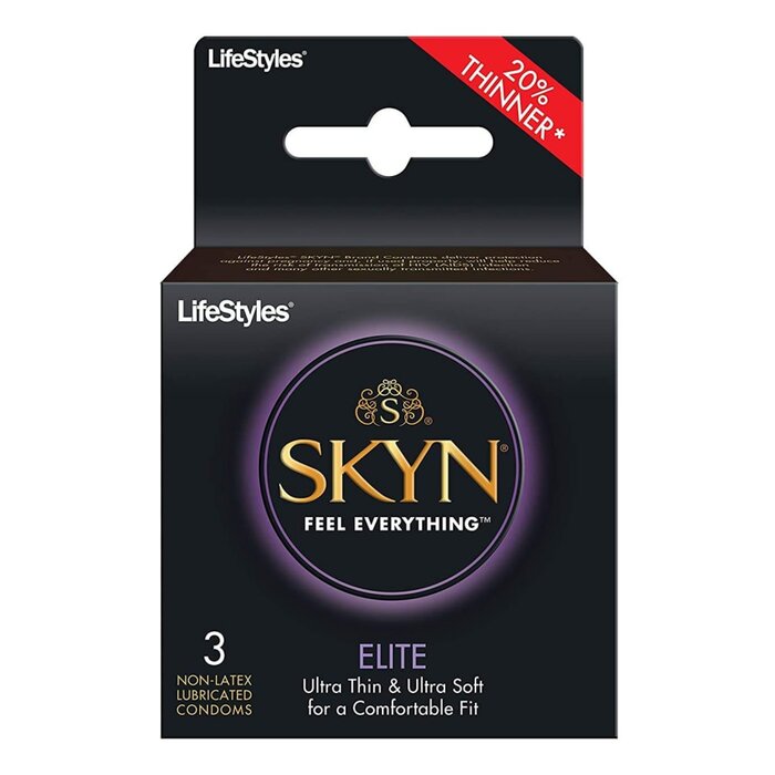 Lifestyles Skyn Elite Condoms - 3 Pack