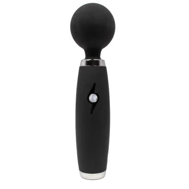 Powerhouse Black Rechargeable Wand Vibrator