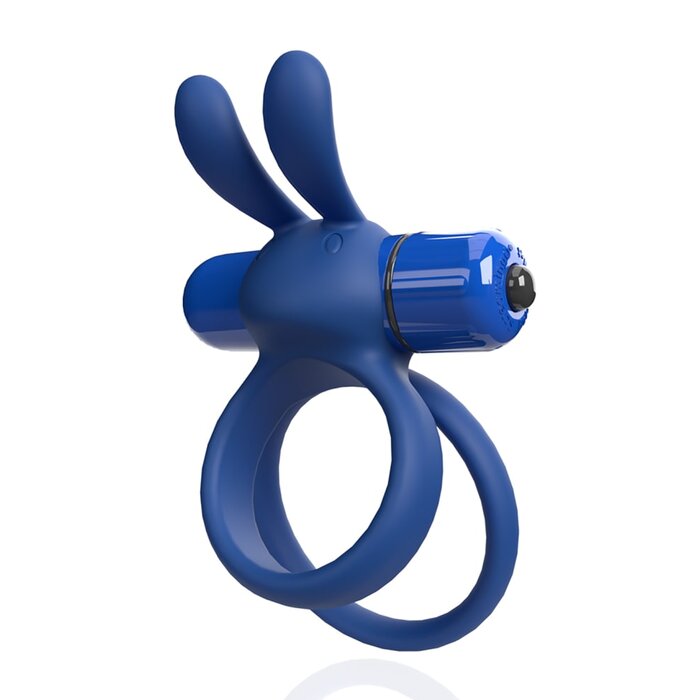 4B Ohare XL Vibrating Cock Ring - Blueberry