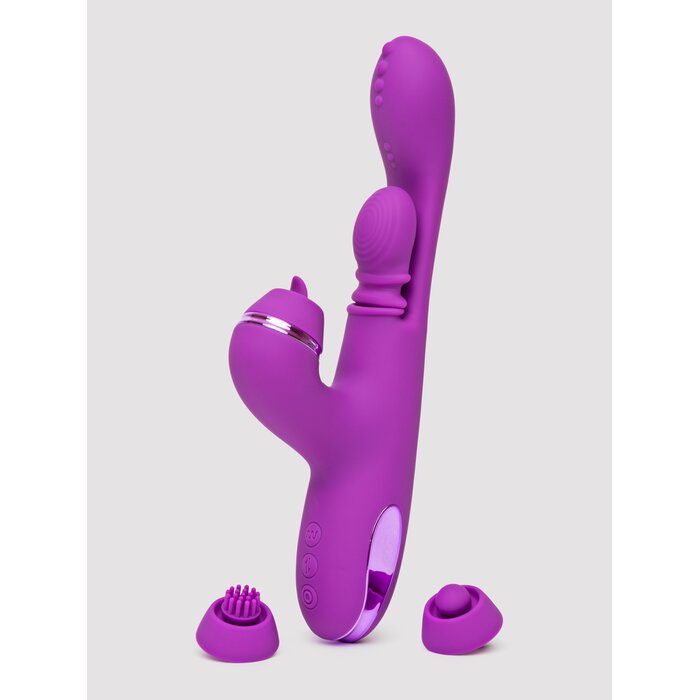 Fantasy For Her IntiMotion Pulse Pro Rabbit Vibrator - Purple