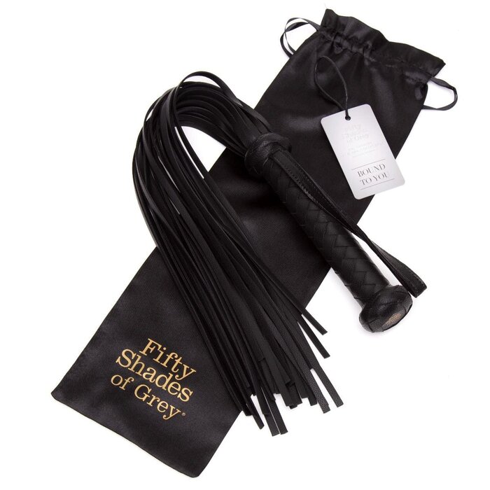 Fifty Shades of Grey Bound to You Flogger – Luxury Faux Leather Whip
