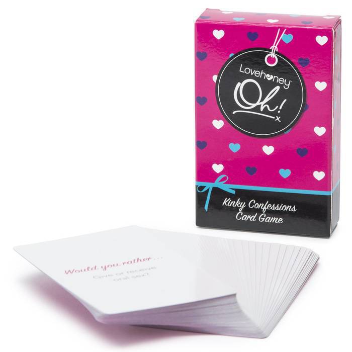 Lovehoney Oh! Kinky Confessions Truth or Dare Card Game (52 Pack)