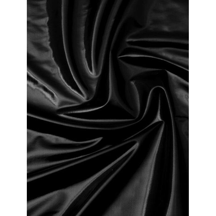 Black Patent Vinyl Bed Sheet
