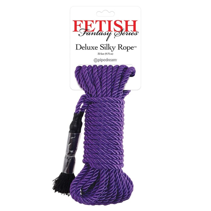 Fetish Fantasy Series - Deluxe Silk Rope - Purple