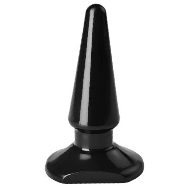 The Svelte Classic Black Butt Plug - 4 Inch