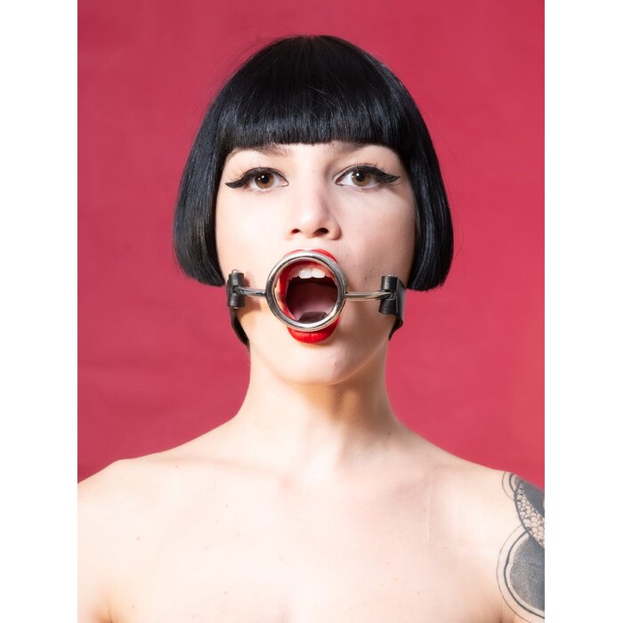 Open Mouth Tongue Depressor Gag