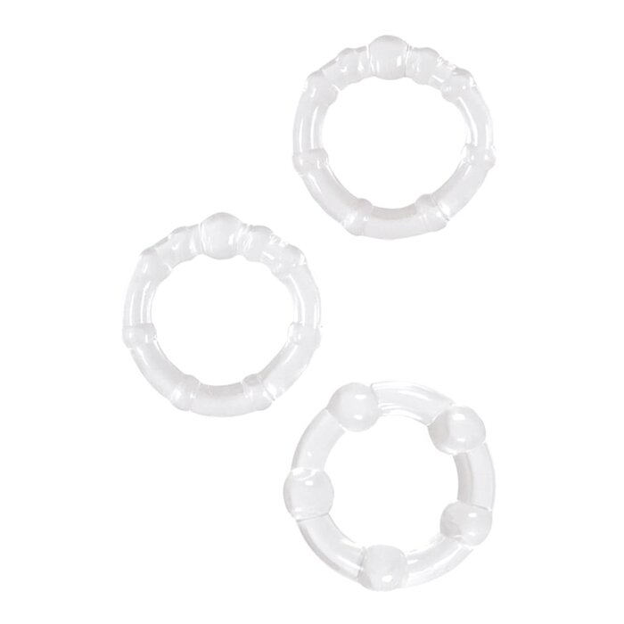 Lion's Den Intimate Pleasures Triad Cock Ring Set