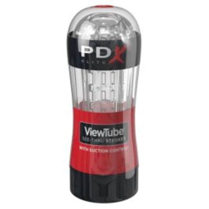 PDX Elite - View Tube See-Thru Stroker - Masturbator