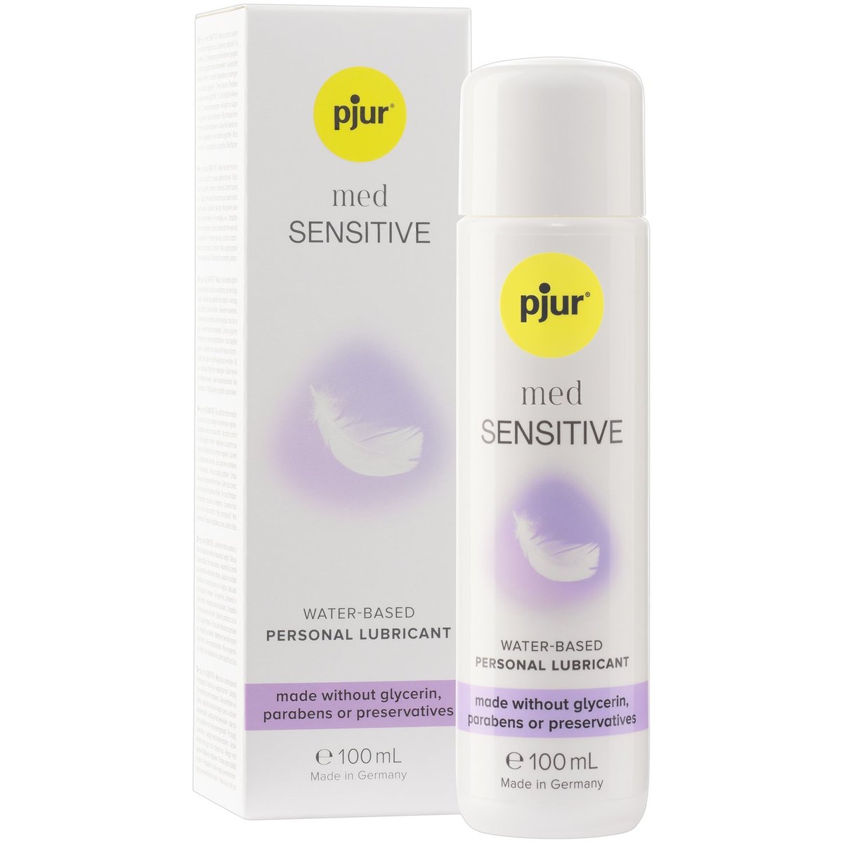 pjur MED Sensitive Glide Water-based Lube 100 ml - White