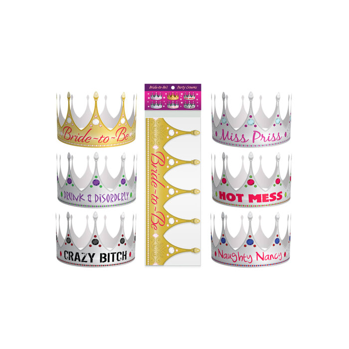 Bride To Be Party Crowns
