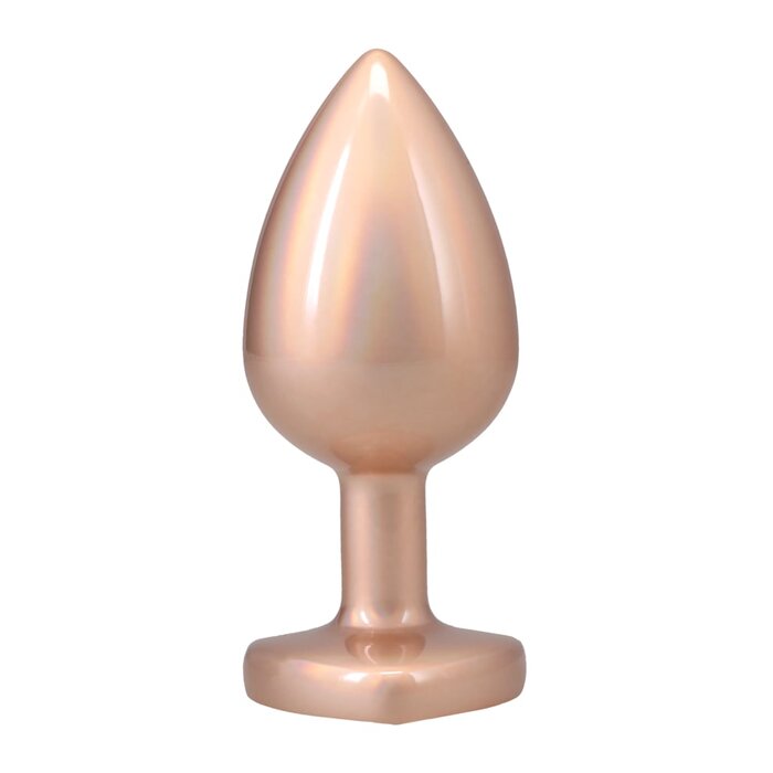 Booty Bling Metal Plug - Gold - Large