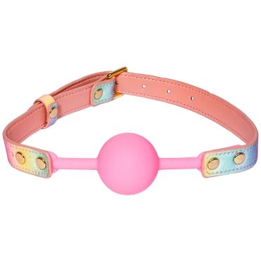 Sugar Rush Rainbow Glitter Ball Gag