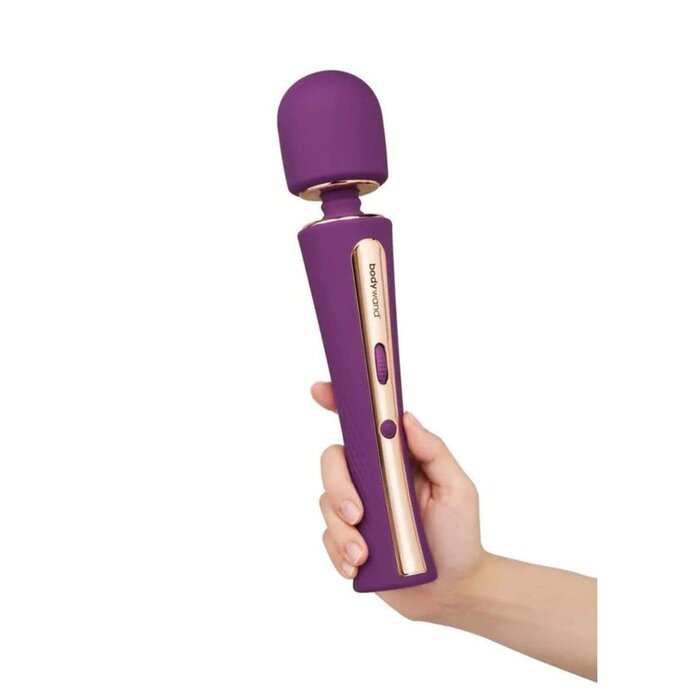 BODYWAND LUXE COUTURE- PURPLE - Multiple Vibration Modes, Body-Safe Silicone