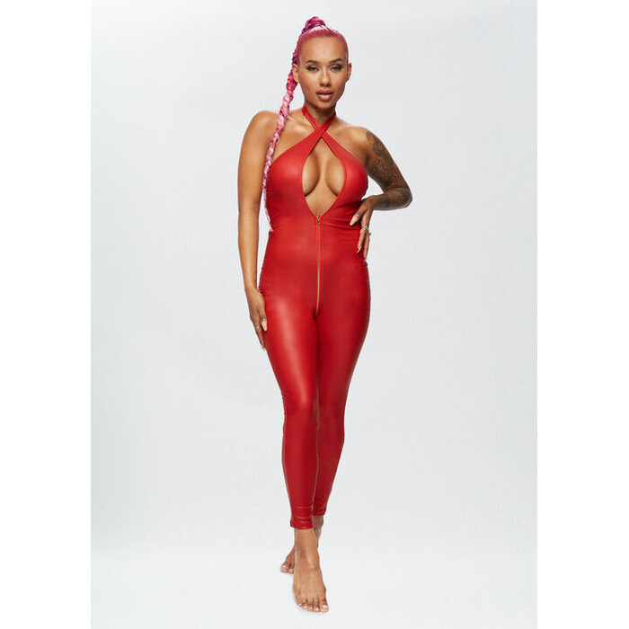 Ann Summers Volt Bodystocking, Red