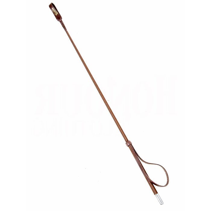 Classic Brown Leather Riding Crop
