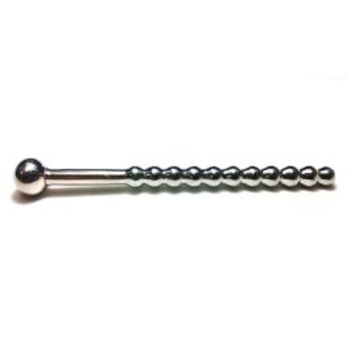 Stainless Steel Beaded Urethral Sound with Stopper