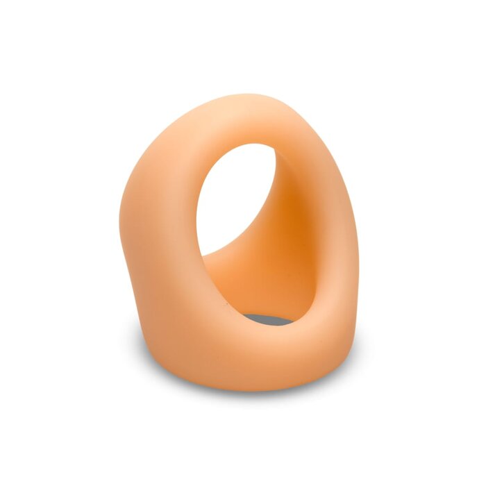 Jock Silicone Cock and Ball Ring - Vanilla
