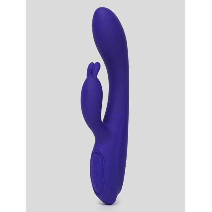 Lovehoney Heat Wave Warming Rechargeable G-Spot Rabbit Vibrator - Purple