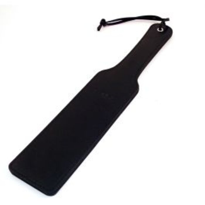 Leather Long Paddle Black