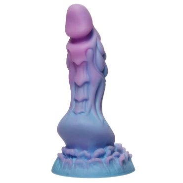 Aurora Purple & Blue Dragon Monster Dildo – 7.5 Inch