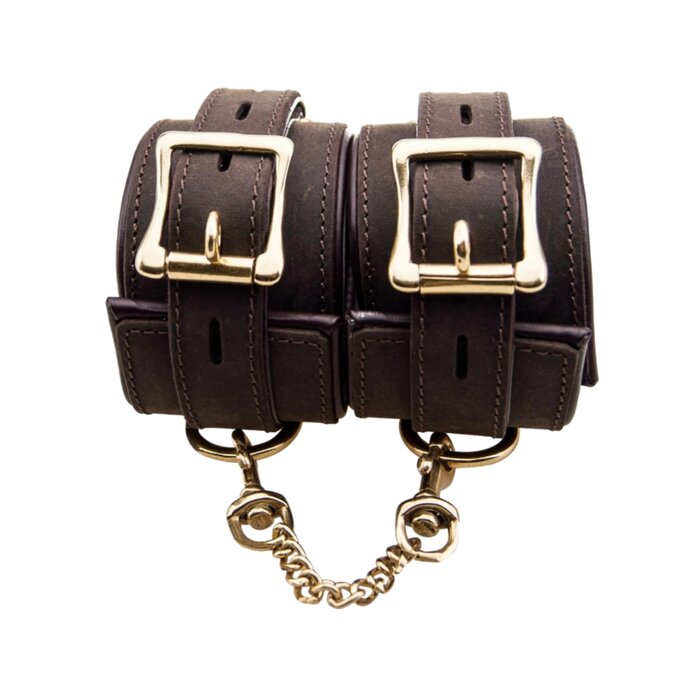 BOUND Nubuck Leather Wrist Restraints