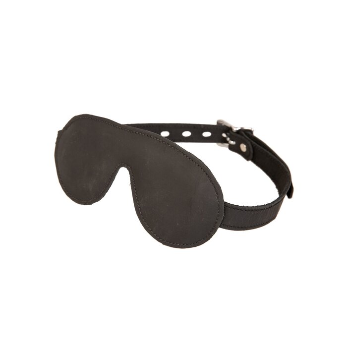 Leather Padded Blindfold - One Size