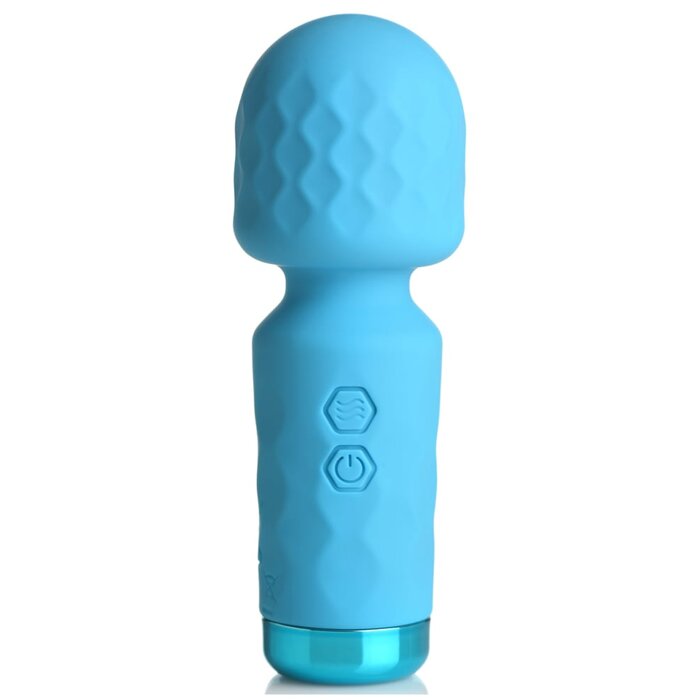 Mini Silicone Wand - Blue