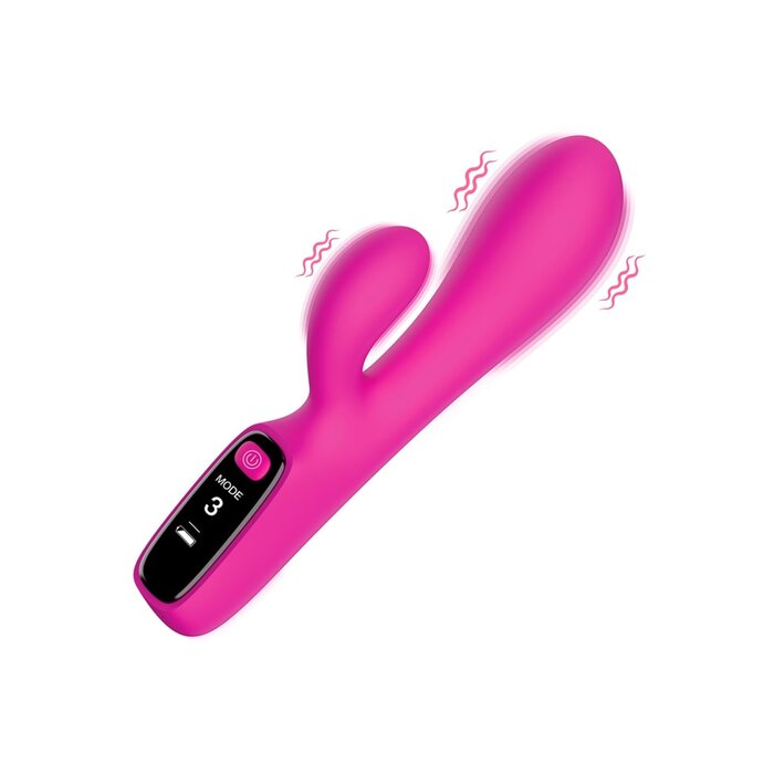 Bang! Digital Silicone Rabbit Vibrator