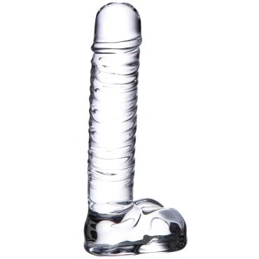 Glacier Glass Deep Desire Dildo - 8.5 Inch