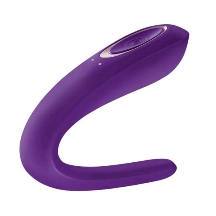 Satisfyer Partner Waterproof Couples Sex Toy Vibrator Massager in Purple