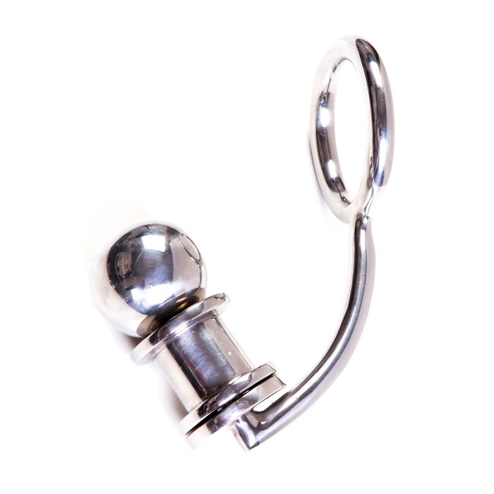 Steel Butt Plug Cock Ring
