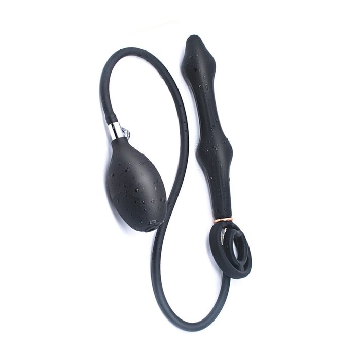 Silicone Inflatable Beaded Plug