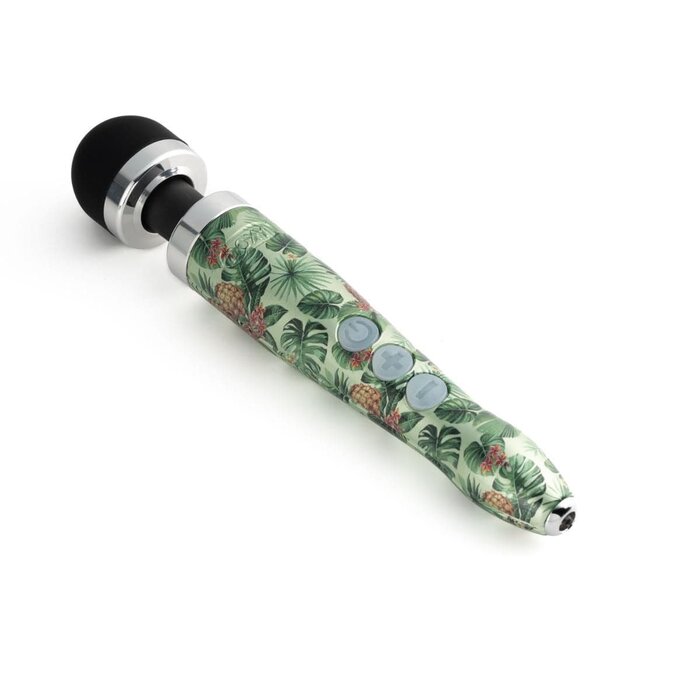 Doxy Die Cast 3 Rechargeable: Pineapple Hydrographic Compact Wand Vibrator