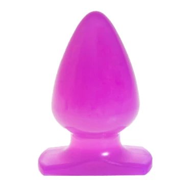 Gum Drop Purple Butt Plug - 3.5 Inch
