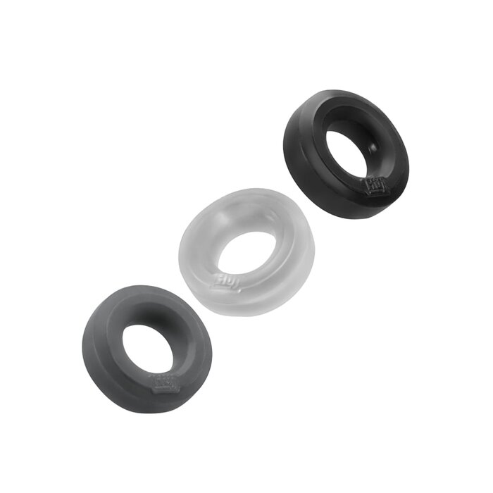 Hunky Junk HUJ C-Ring 3-Pack - Tar