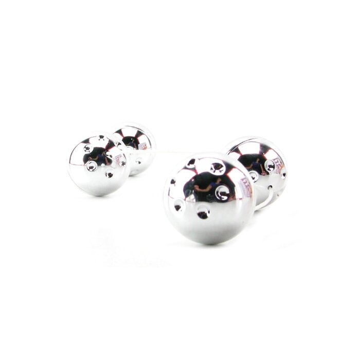 Ben Wa Balls On a String - Silver