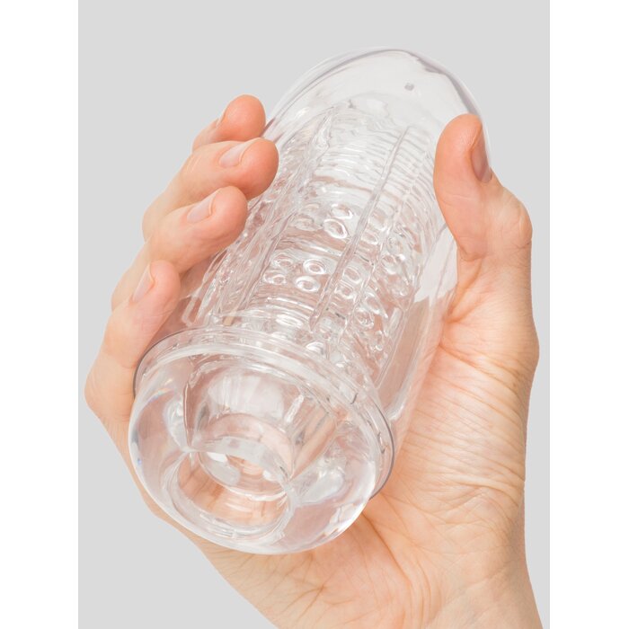 Lovehoney New Sensation Clear Male Masturbator - Clear