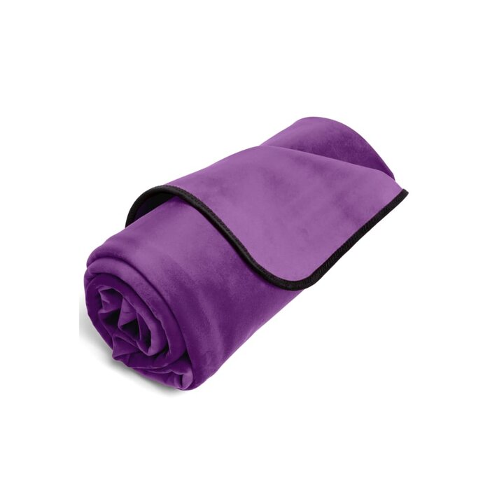 Fascinator King Waterproof Throw - Aubergine