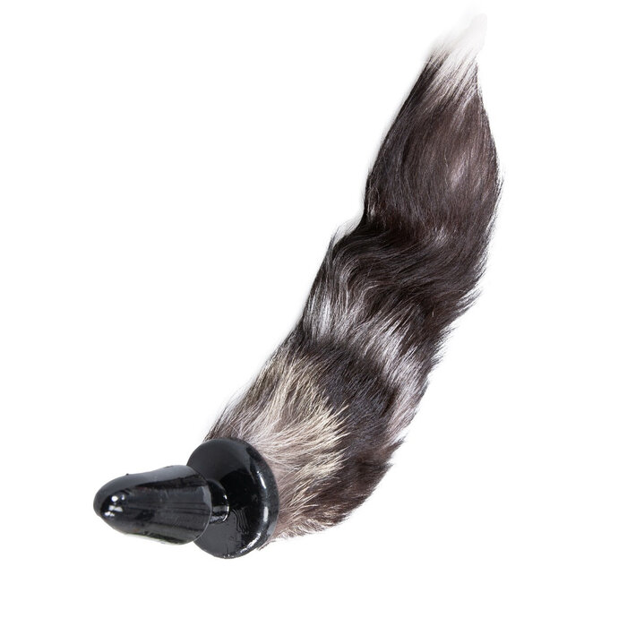 Rubber Plug with Fox Tail