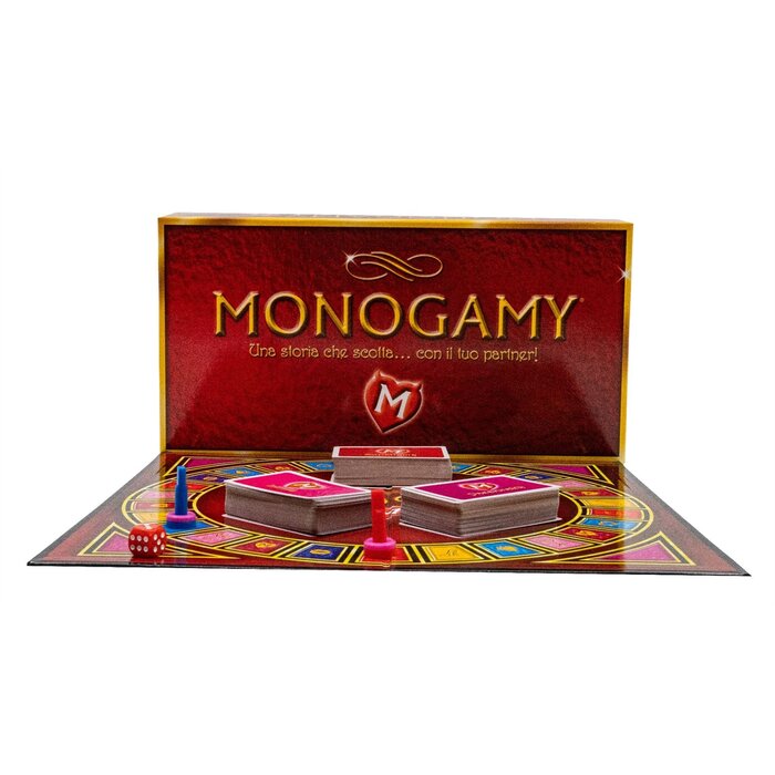 Monogamy Game: Italian Edition Couples Board Game