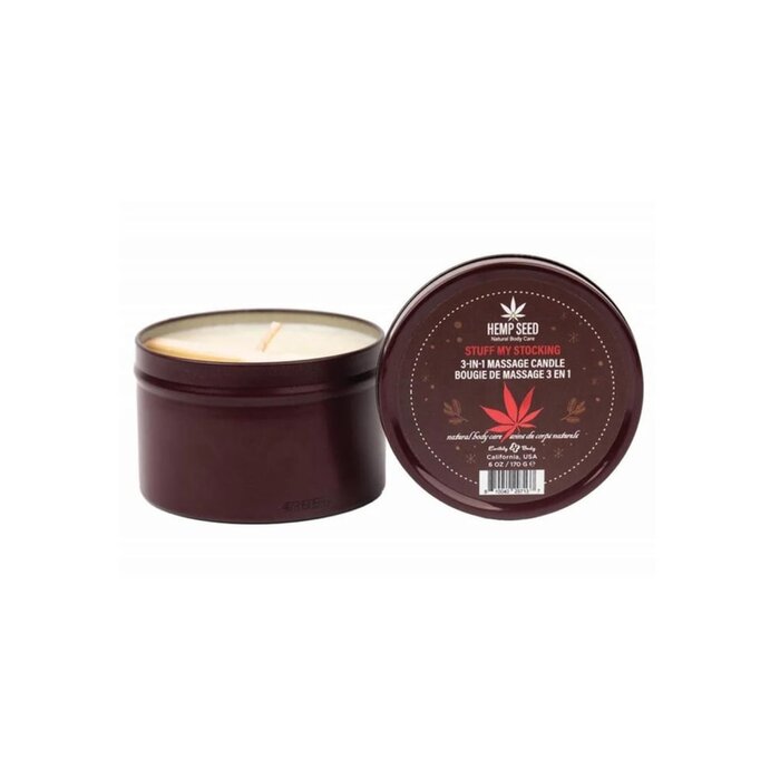 Hemp Seed 3-In-1 Massage Candle - Stuff My Stocking