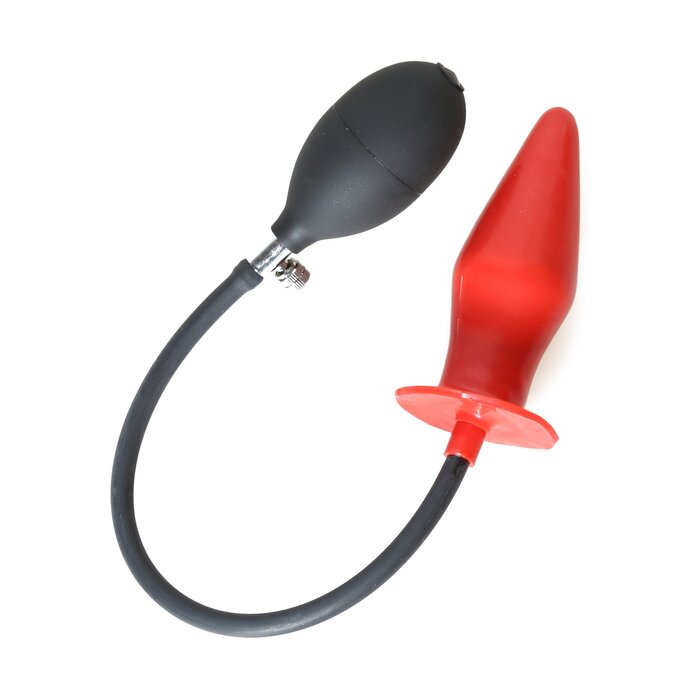 Small Moulded Latex Inflatable Butt Plug