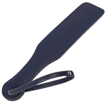 Luxe Royal Secret Navy Faux Leather Paddle - 12 Inch