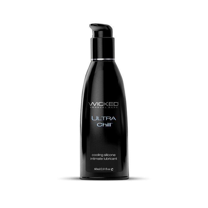 Ultra Chill Silicone Based Cooling Sensation Lubricant - 2 oz.