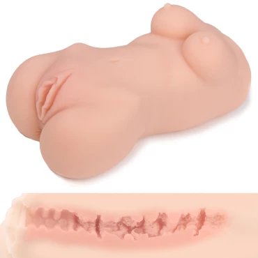Boss Hot Shot Realistic Torso Pussy Masturbator - 7.2 Inch